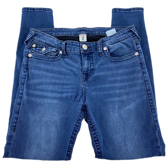 True Religion Blue Super Skinny Denim Jeans - Picture 2 of 8